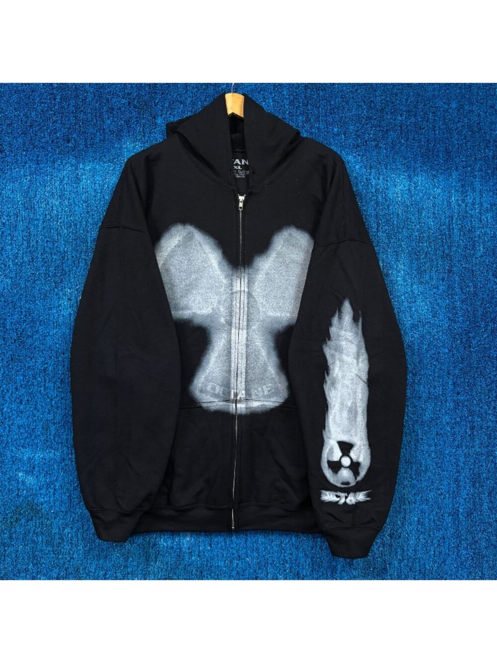 Don Toliver Octane Rap Zip-Up Hoodie size XXL